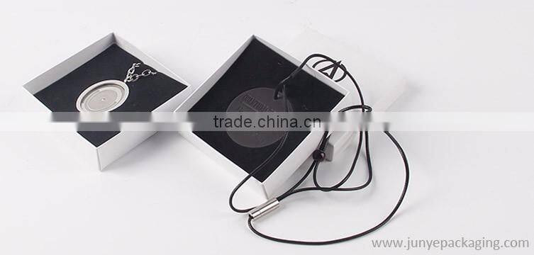 crisp white box attach PVC display window on the top