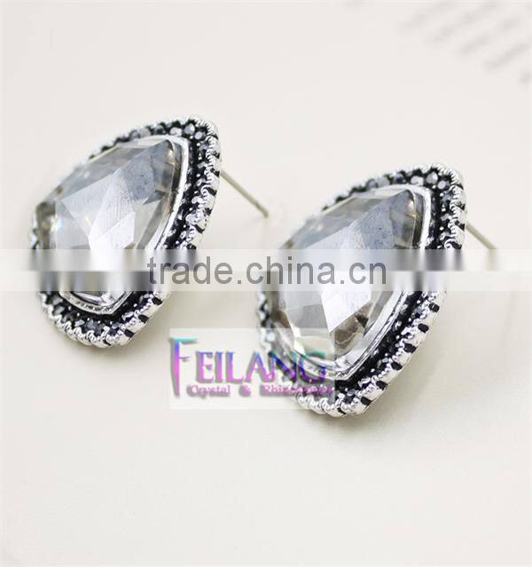 The Original Single Earring Alloy Earrings Triangle Stud Earring