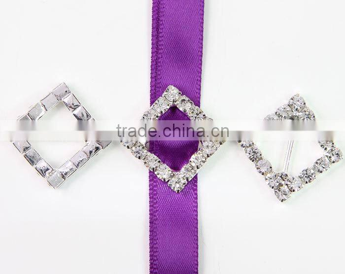 wholesale rectangle western rhinestone bag buckle