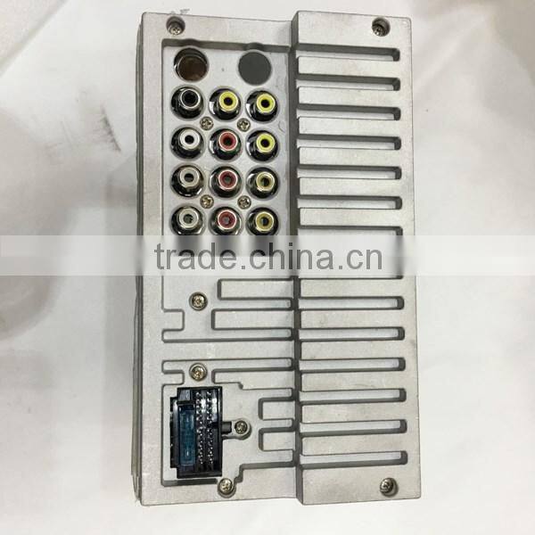 universal double din 7inch touch screen car digital mp3 mp4 mp5 dvd player with video out bluetooth fm radio receiver