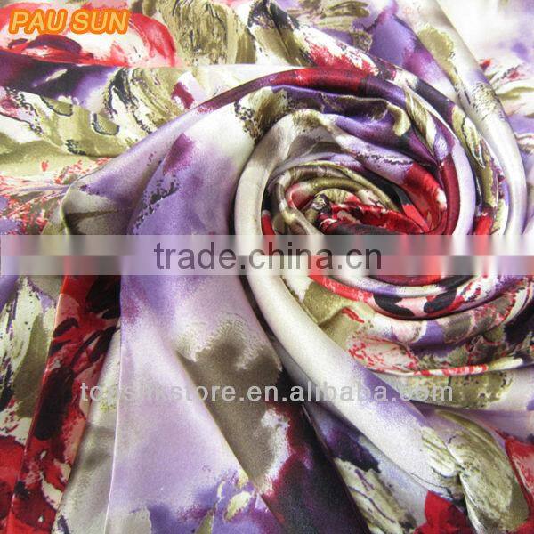 Jet Printed Silk Scarf For Women