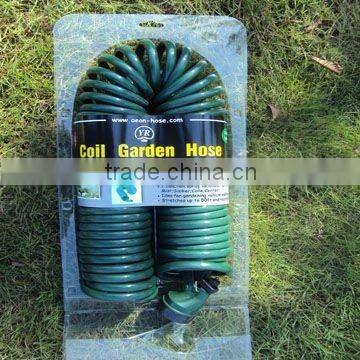 best coiled and fitted shrinking hose water hose