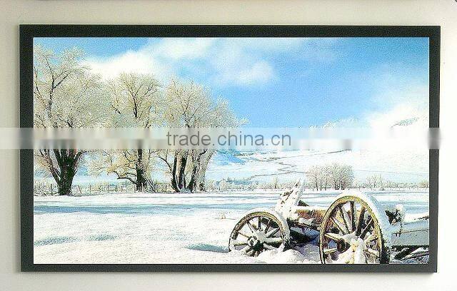 Home Theater use luxury style fixed wall Frame projection screen