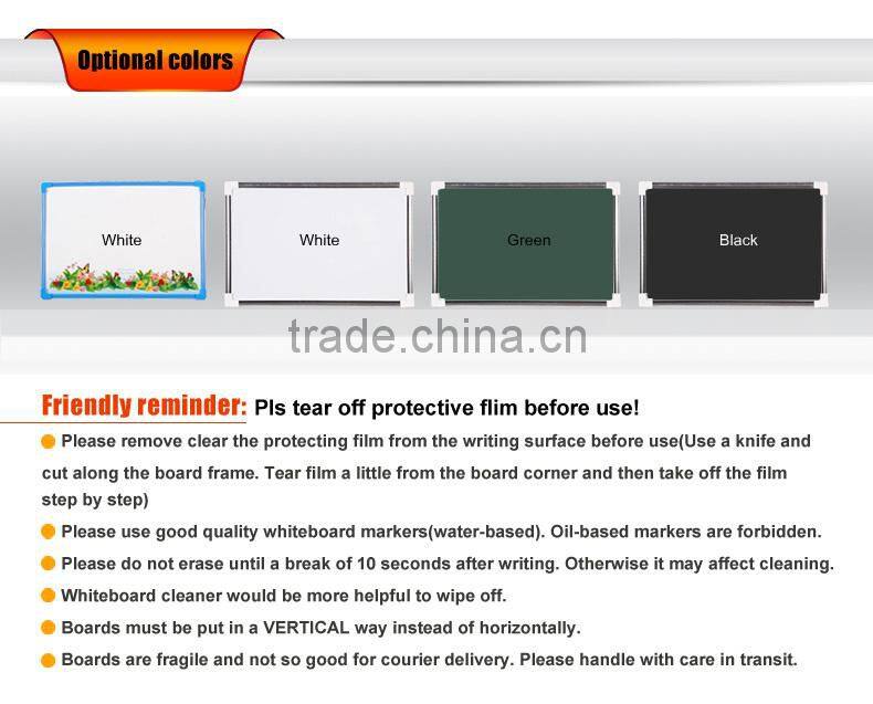 2015 red sun magnetic chalkboard with brush and labels , mini electronic black chalkboard for painting