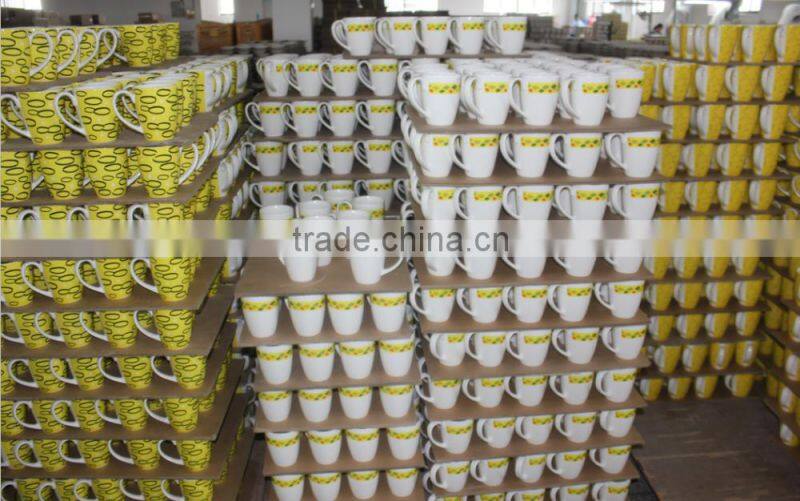 red and white couple creamic Mug