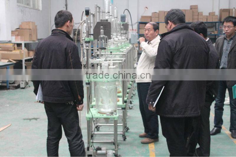 GR-10L EX Three-layer Explosion-proof 3.3 High Borosilicate Jacketed Glass Reactor