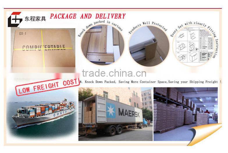 Tall computer desk, office furniture, panel furniture