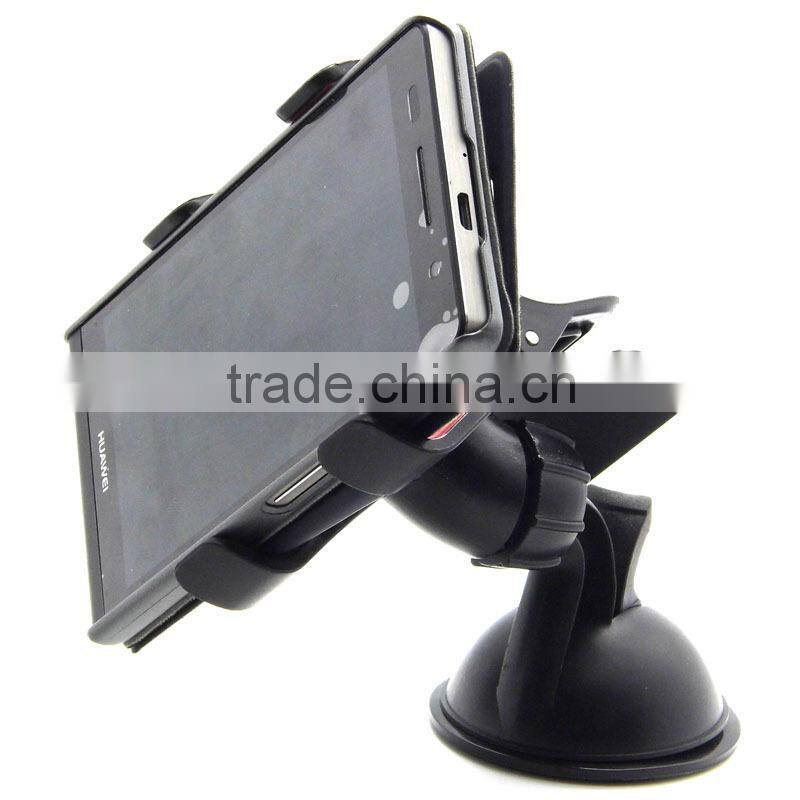 accessories for car best quality douoble clips windshield smart phone holder