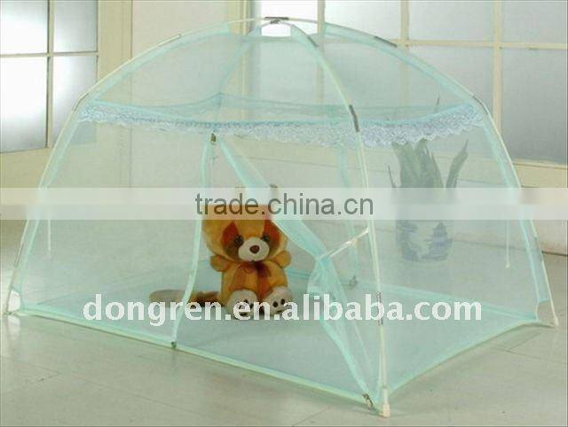 Lace fold mongolia mosquito net/One-time open mosquito net
