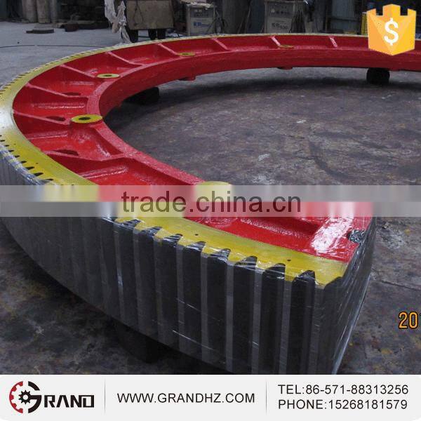 Customized cast large segment gear rotary kiln
