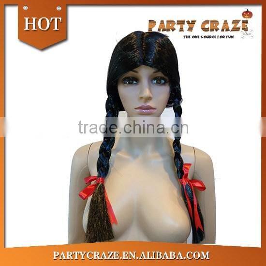 Yellow school girl halloween wig