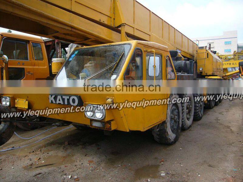 KATO NK800 80 ton used wheel crane lifting truck crane