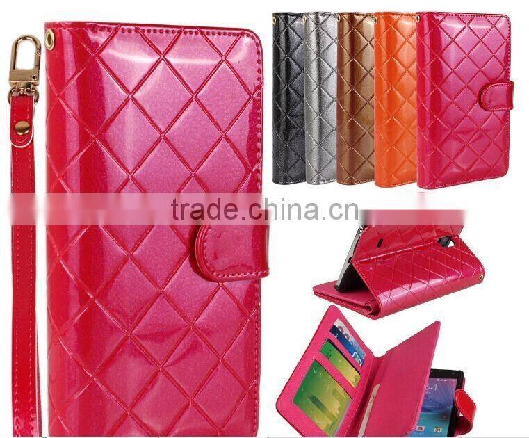 2015 Wallet PU Leather Case for Samsung N9100 note 4