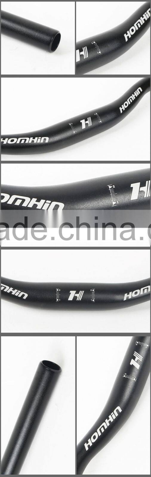 L006 High quality Wholesale MTB Handlebar 6061T-6 Alloy Hand Bar 580-780mm 31.8 Clamp Flat Bars HOMHIN