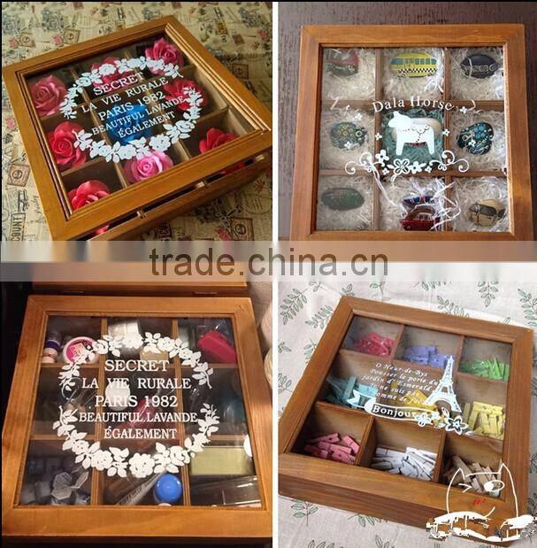 classical customize make wooden bamboo chinese tea gift box