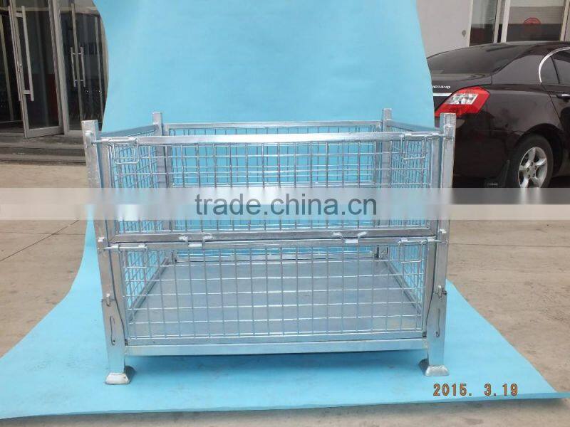 Storage recovery does not pollute the environment Stacking steel warehouse storage cage