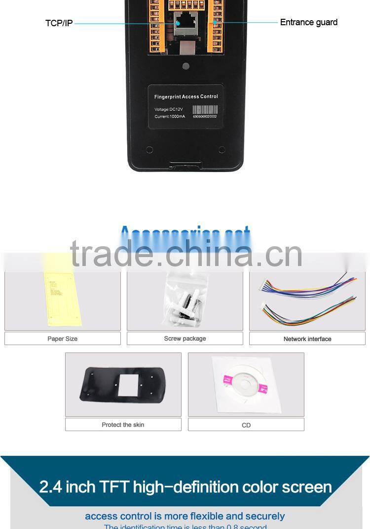 Biometric fingerprint time attendance machine price