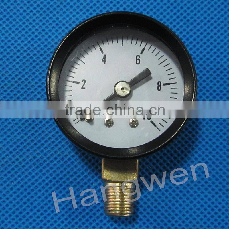 40mm Radial type dry pressure gauge manometer