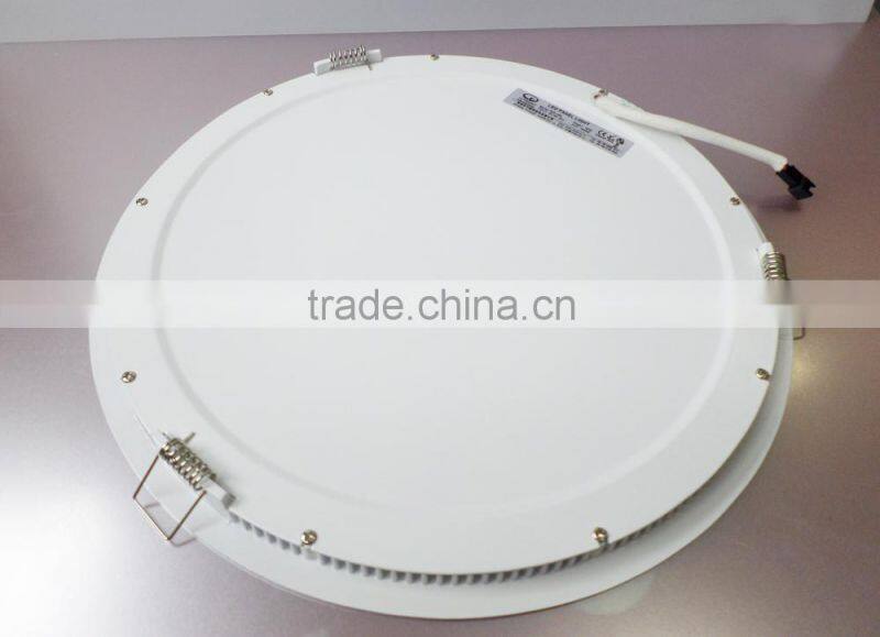 High Quality Die-casting Shaped AL Frame Super Energy Saving Ceiling Lighting 6 Inch Round LED Panel 12W