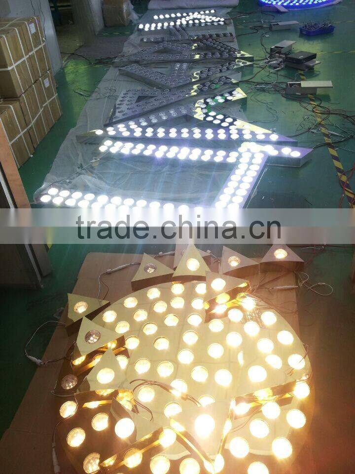 aluminium IP65 High Quality 24V 3W full color LED Point Light