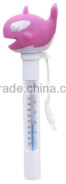 Floating Pool Thermometer Pro Premium Duck Shape Water Temperature Thermometers with String, Shatter Resistant