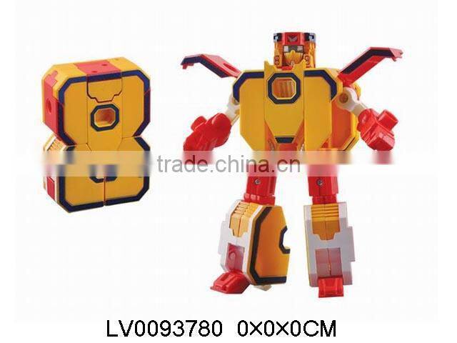 New educational toy cube transform robot toy