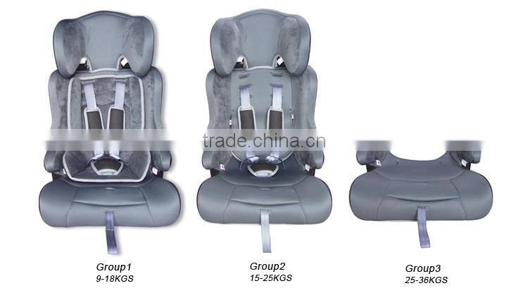 mesh cloth and HDPE Material and Child Seat funny Type baby car seat