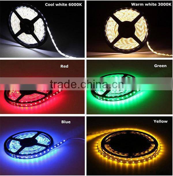 3014 led strip 6W DC 12 volt led flexible light strips
