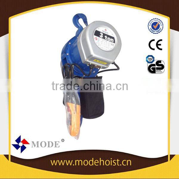 MODE Energy-efficient electric chain hoist used of made in Japan for passenger lift