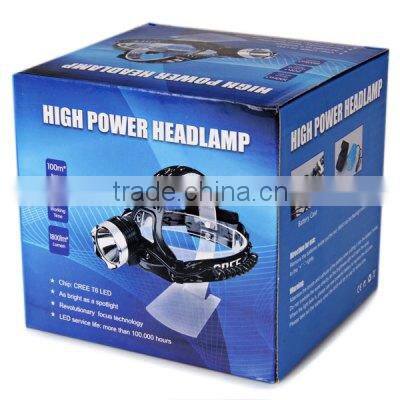 1800 lumens led headlamp rechargeable mining headlamp