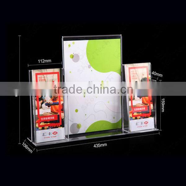A4 Acrylic Brochure Holder, A5 Plastic Brochure Holder, Brochure Holder