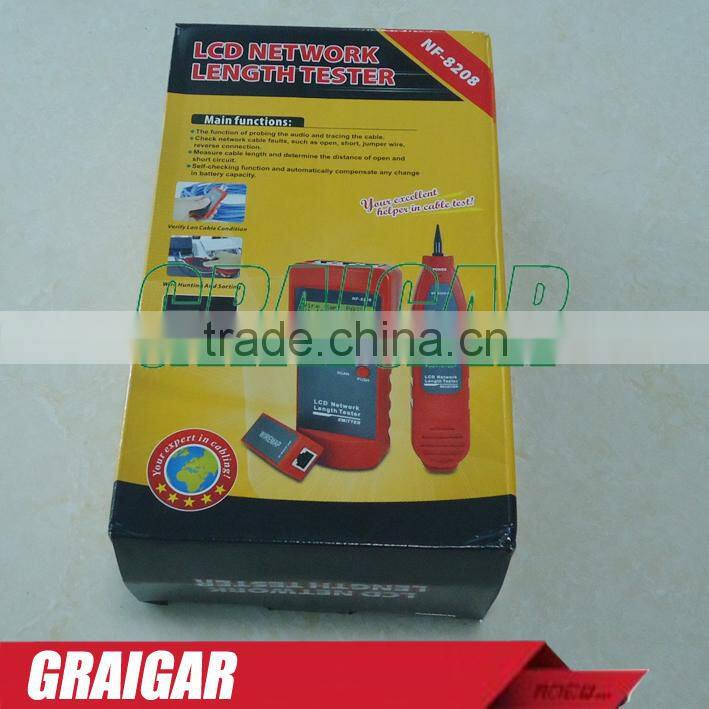 NOYAFA NF-8208 LCD Display Network LAN Wire Tracker Tracer Length tester