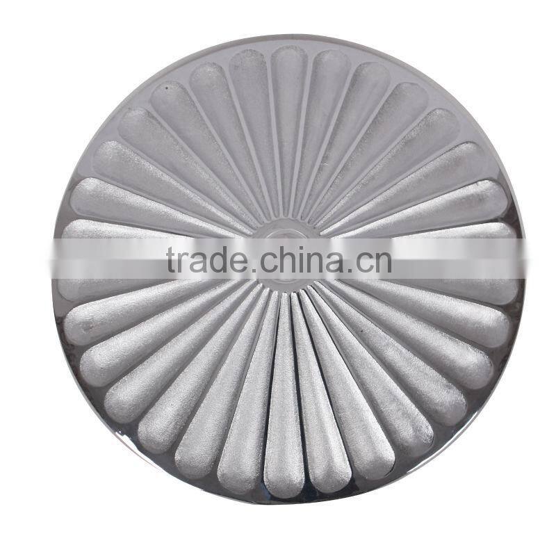 Round Chrome Table Base