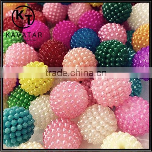 Wholesales Mixed Color acrylic beads 20MM chunky beads for Kids!