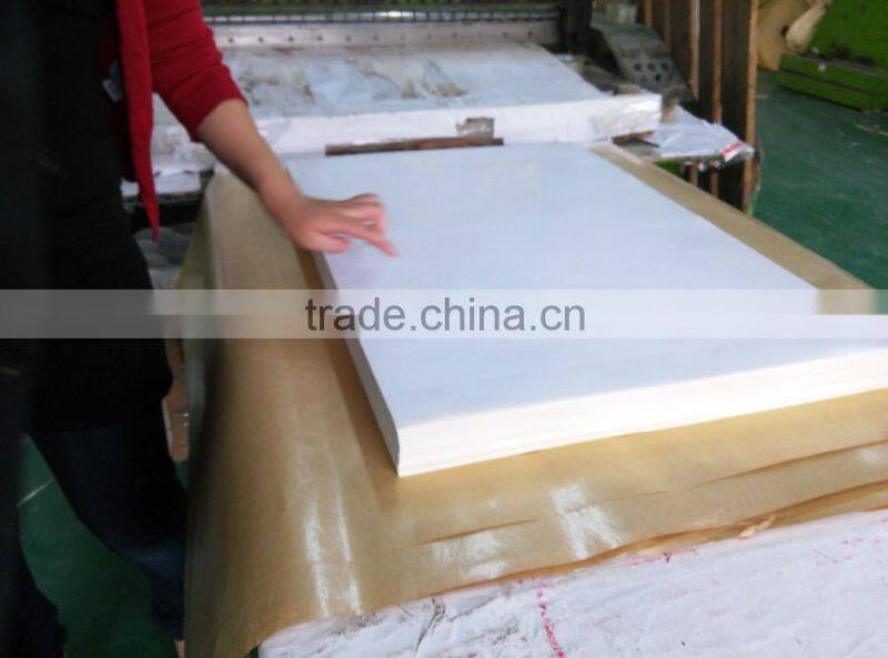 white liner cast coated sticker paper