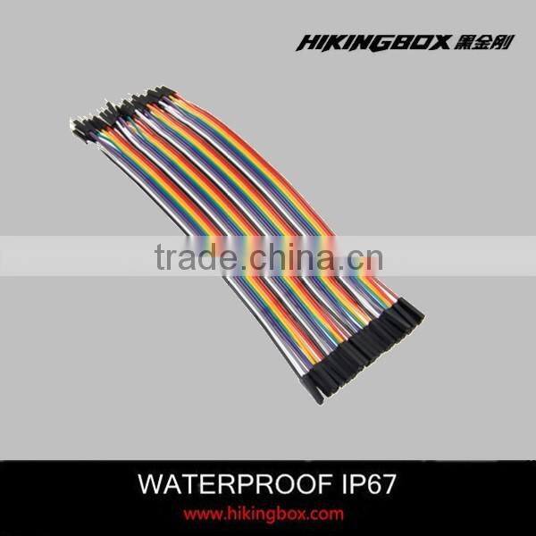 40 Pcs 1 Pin Male to Female Jumper Cable Wires 20cm Long
