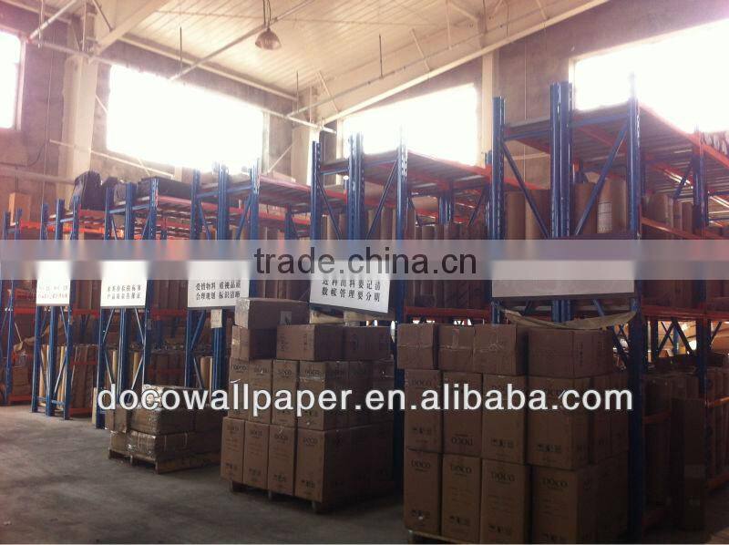 Soundproof sofa background vinyl wallpaper/washable pvc wallcovering/modern classical wallpaper