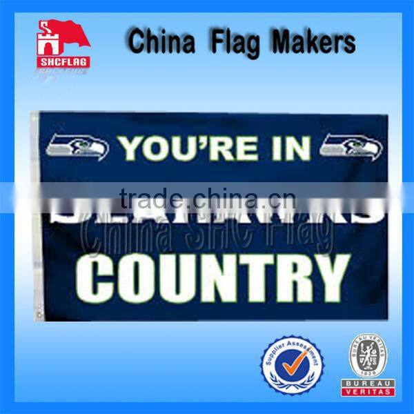 Fastest 3ft*5ft Nfl Seattle Seahawks Flag