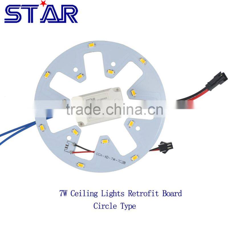 Flower 7w 15w retrofit kit led celling light