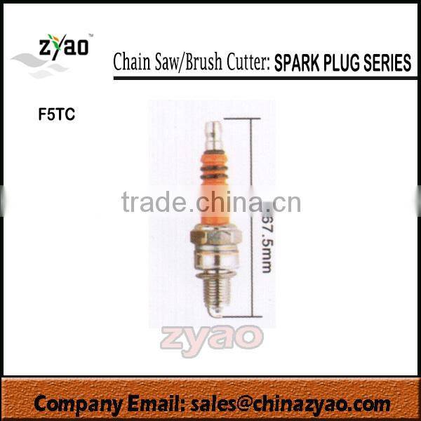 spare parts for brush cutter/ chain saw : spark plug series F5TC 80.8mm