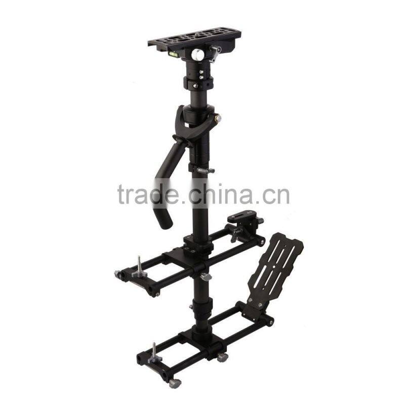 Factory supply LAING M30PII dslr camera stabilizer steadycam with carbon fiber handheld and double handle arms