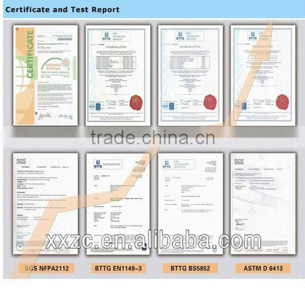 280gsm EN20471 High Visible Yellow Flame Retardant Twill Fabric