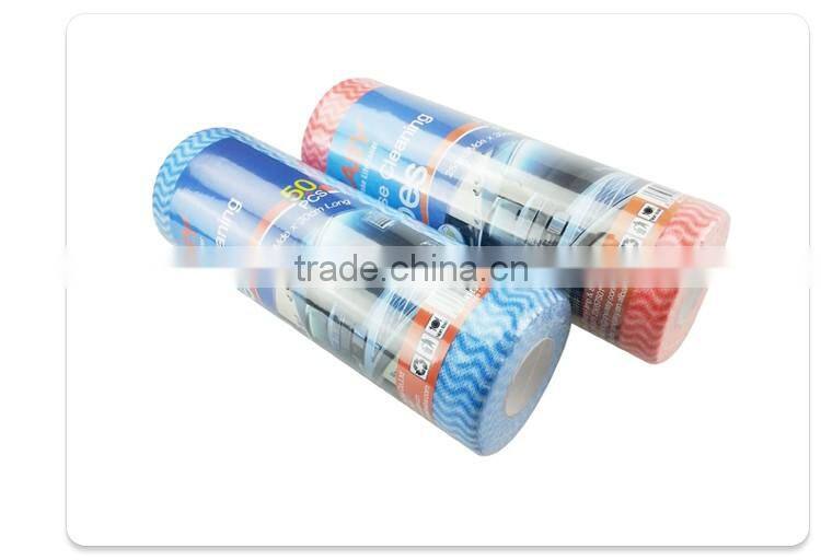 New product custom absorbent wood pulp & polyester promotional high quality non woven wipes offer