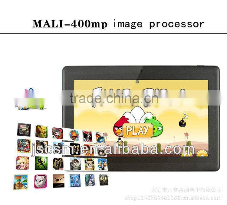 wholesale 7'' a13 tablet pc android 4.0 Cortex a8 with camera WIFI GSM