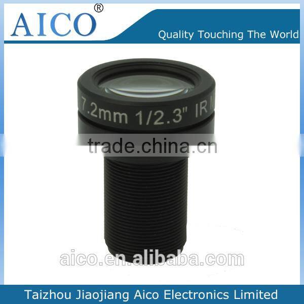 cn aico new products fixed iris 1/2.5" F1.8 mega pixel m12 mount board lens 3.6mm cctv
