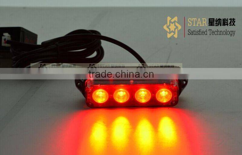 4 PCS led auto warning grill light XN-4T