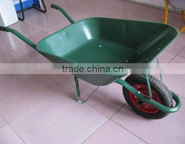 China construction used wheelbarrow, WB6200 metal wheelbarrow