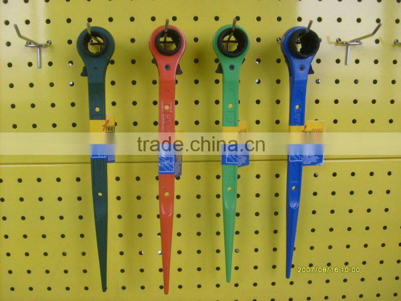Sharp Handle Scaffold Ratchet Socket Wrench
