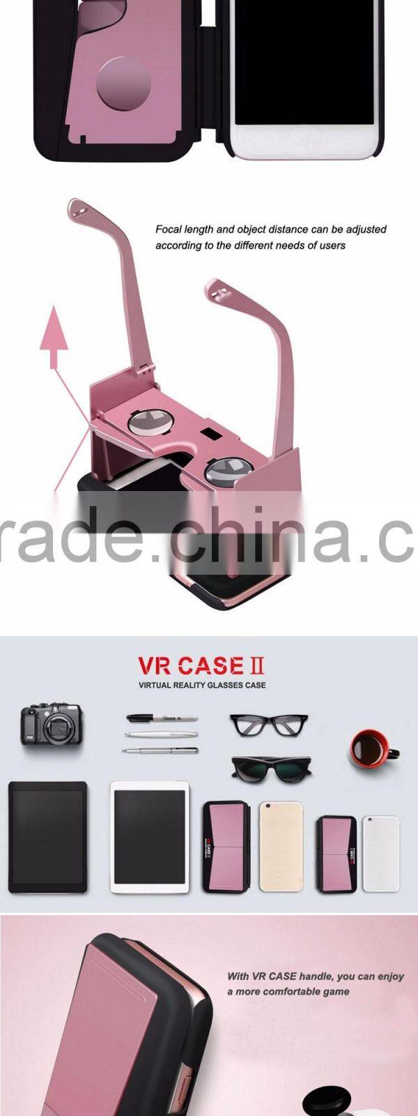 3D vrbox 2.0 new vr glasses vrarle vr phone case with remote