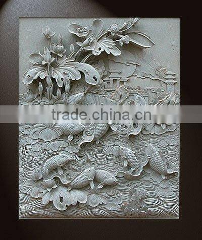 stone carving relievo sculpture